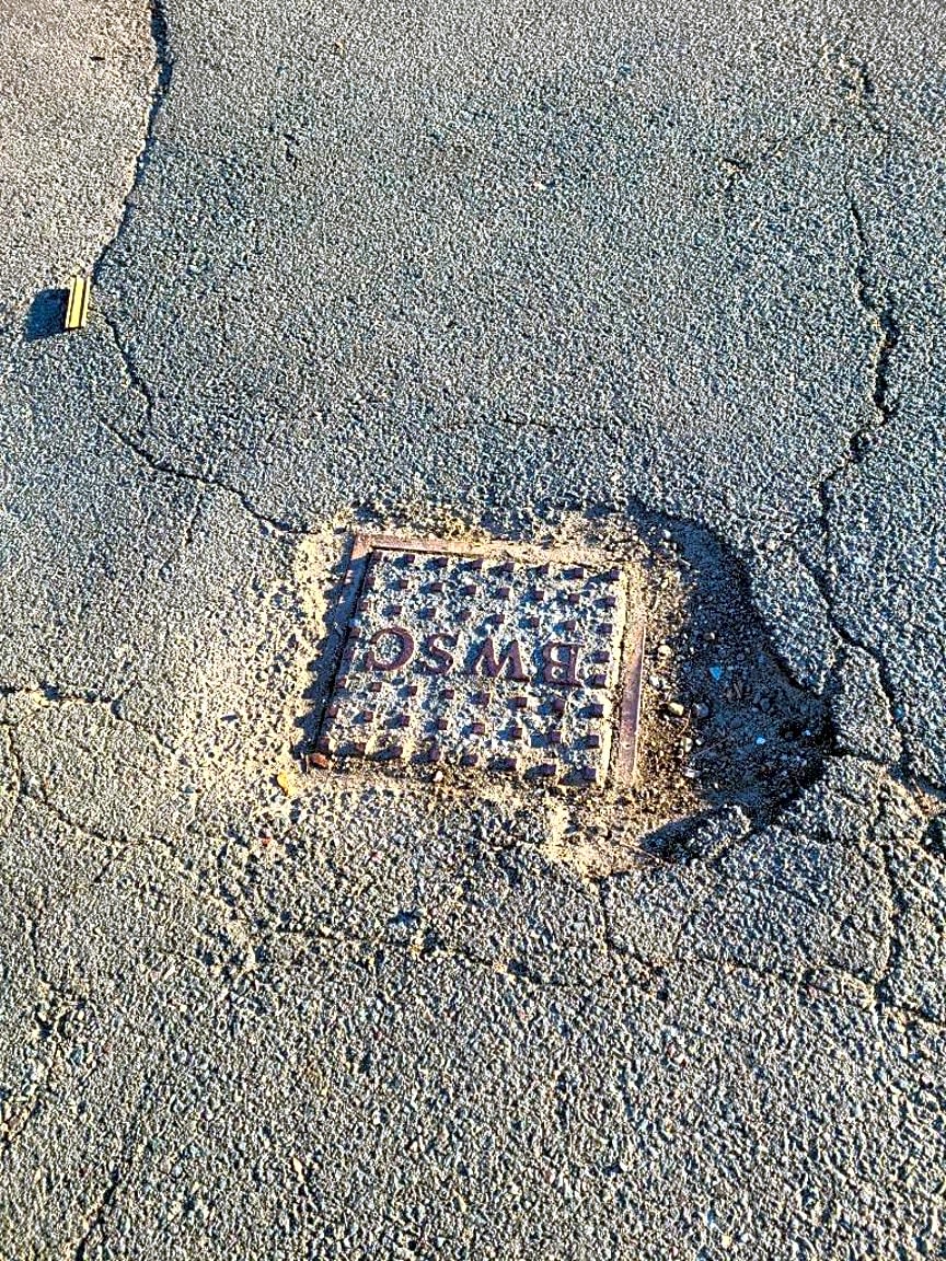 Image submitted with report