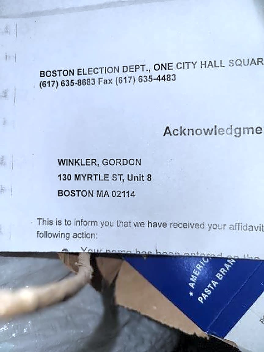 Image submitted with report