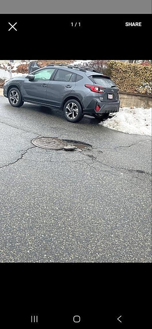 Image submitted with report