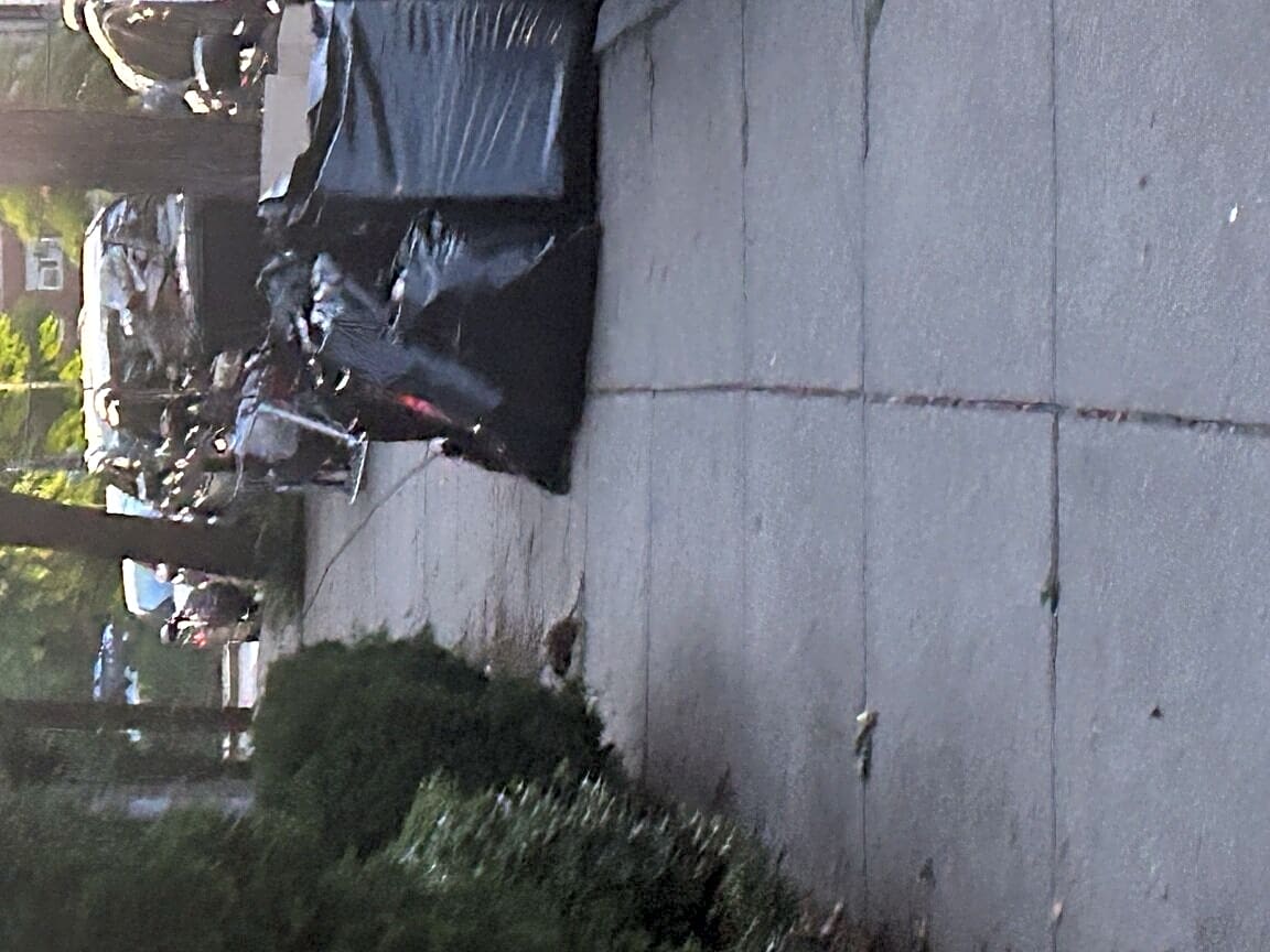 Image submitted with report