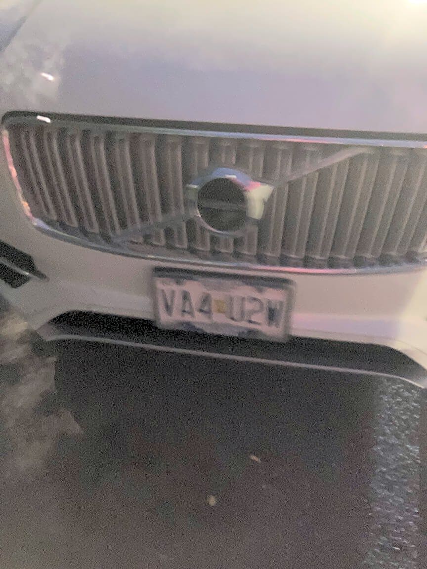 Image submitted with report