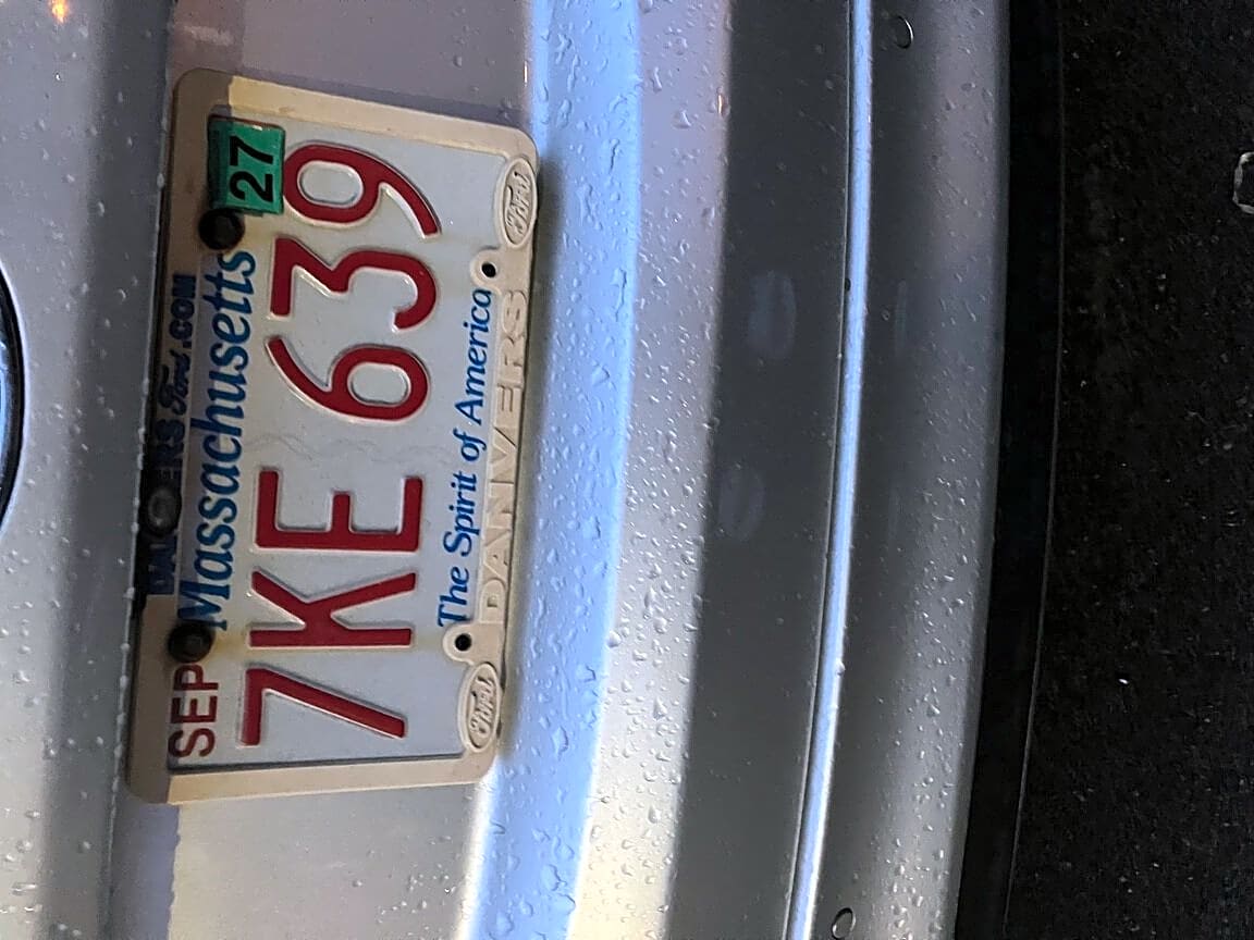 Image submitted with report