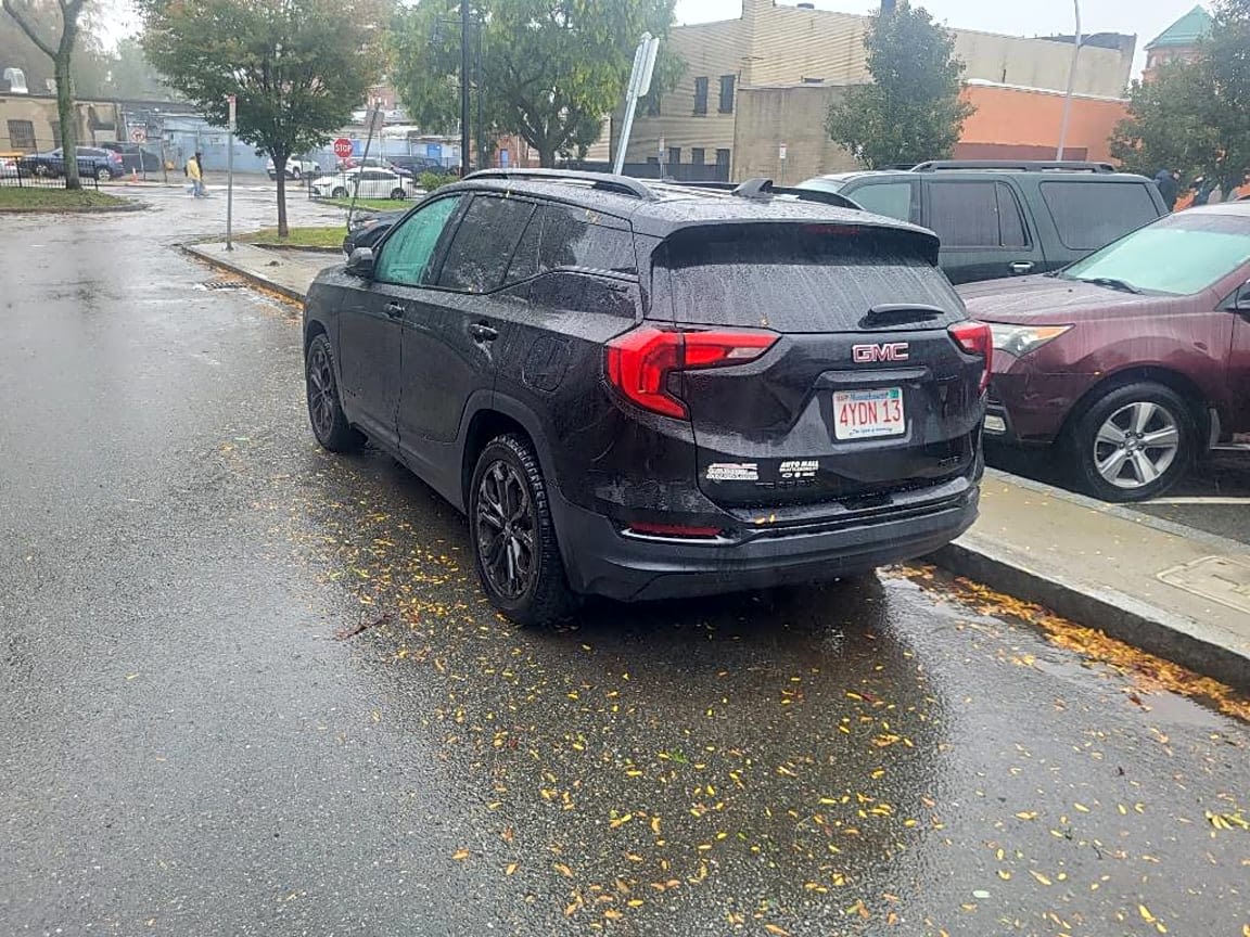 Image submitted with report