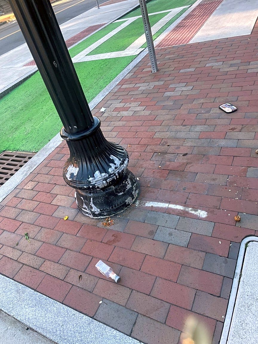 Image submitted with report