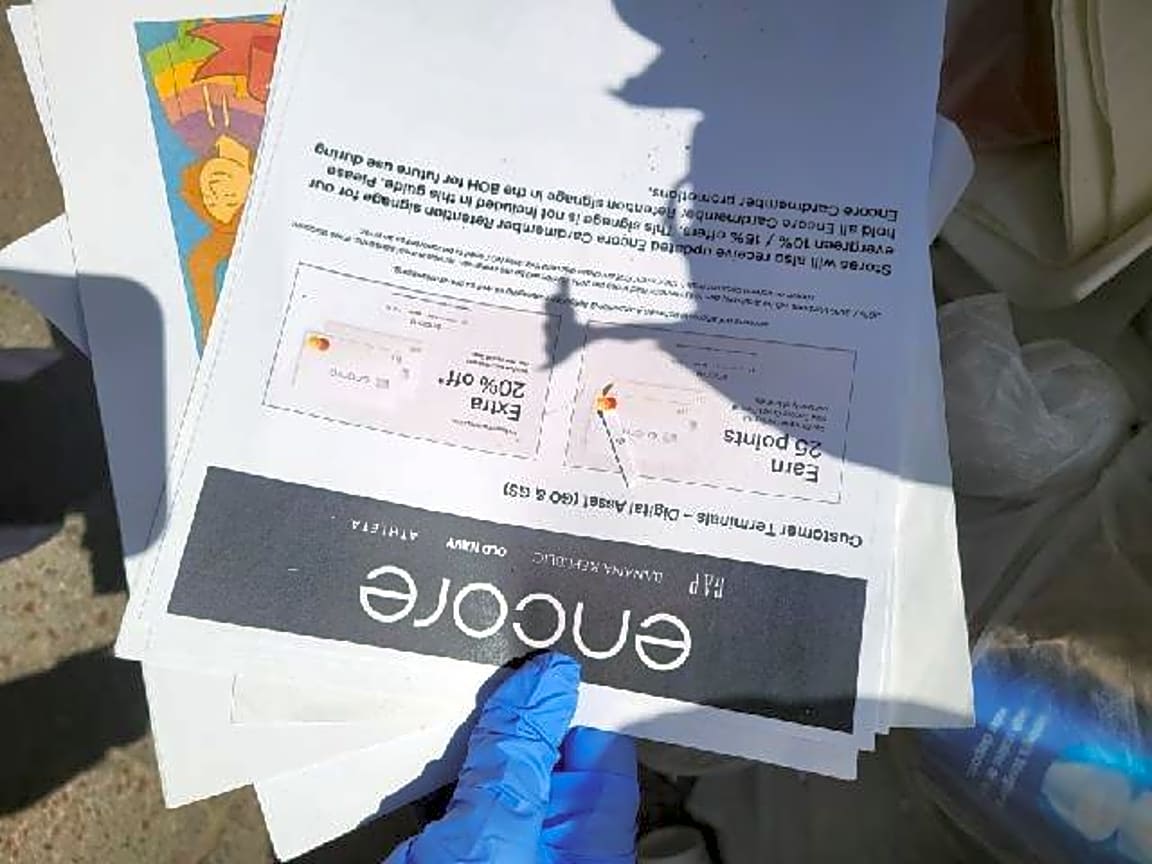 Image submitted with report