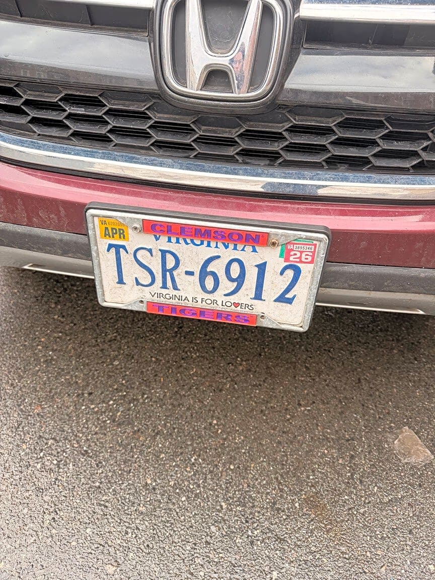 Image submitted with report