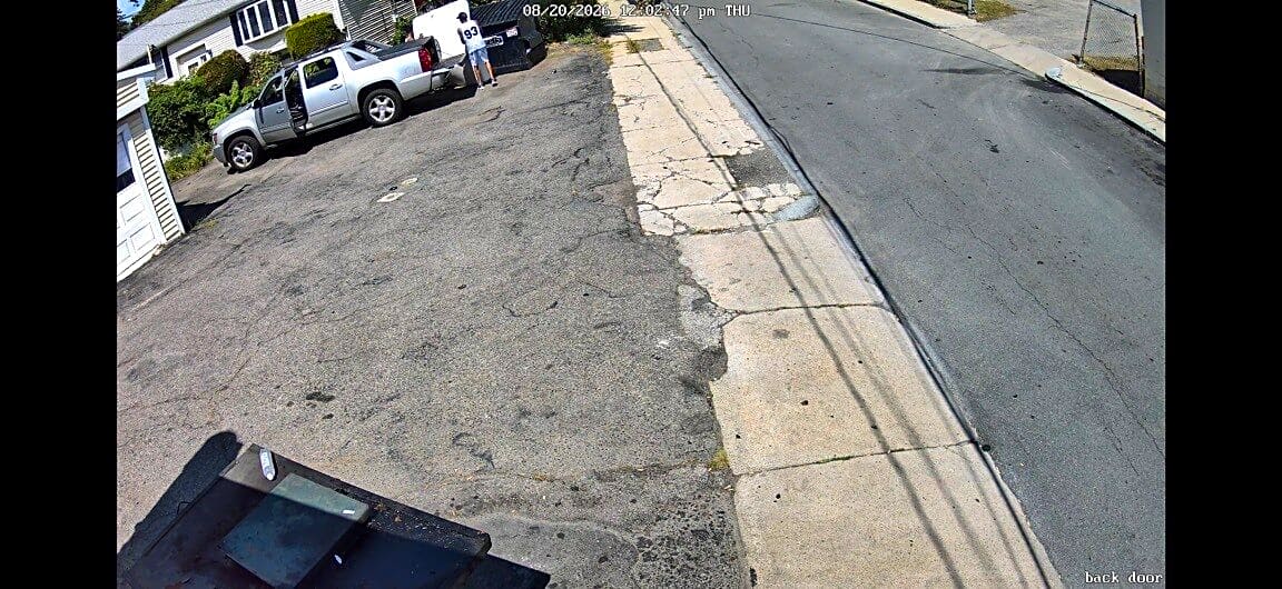 Image submitted with report