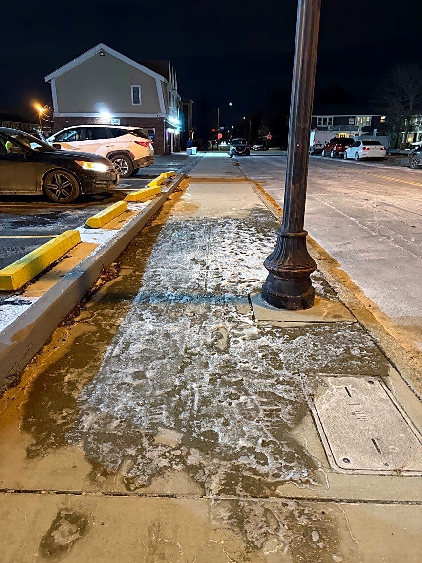 Image submitted with report