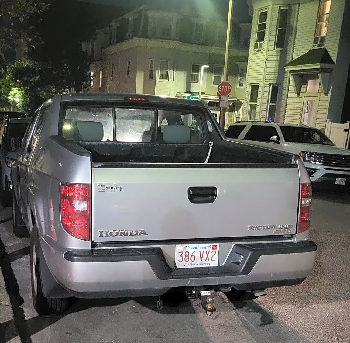 Image submitted with report
