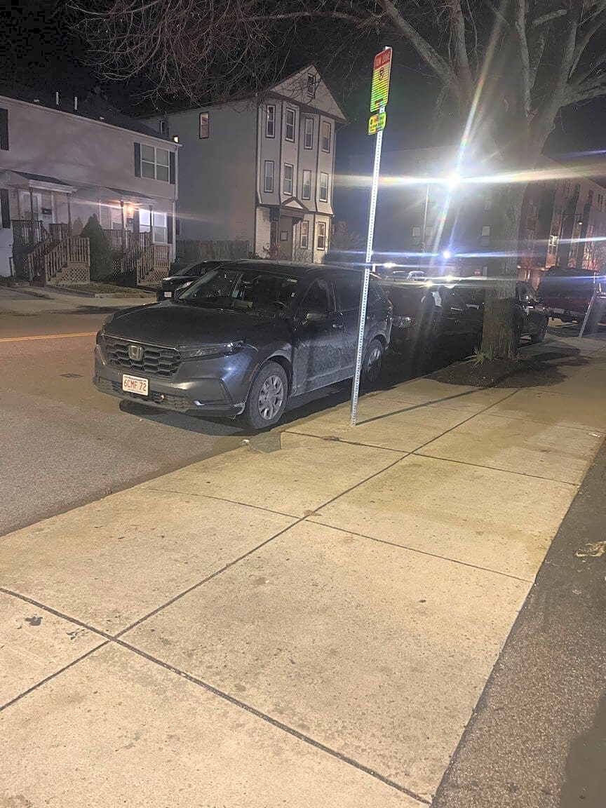 Image submitted with report