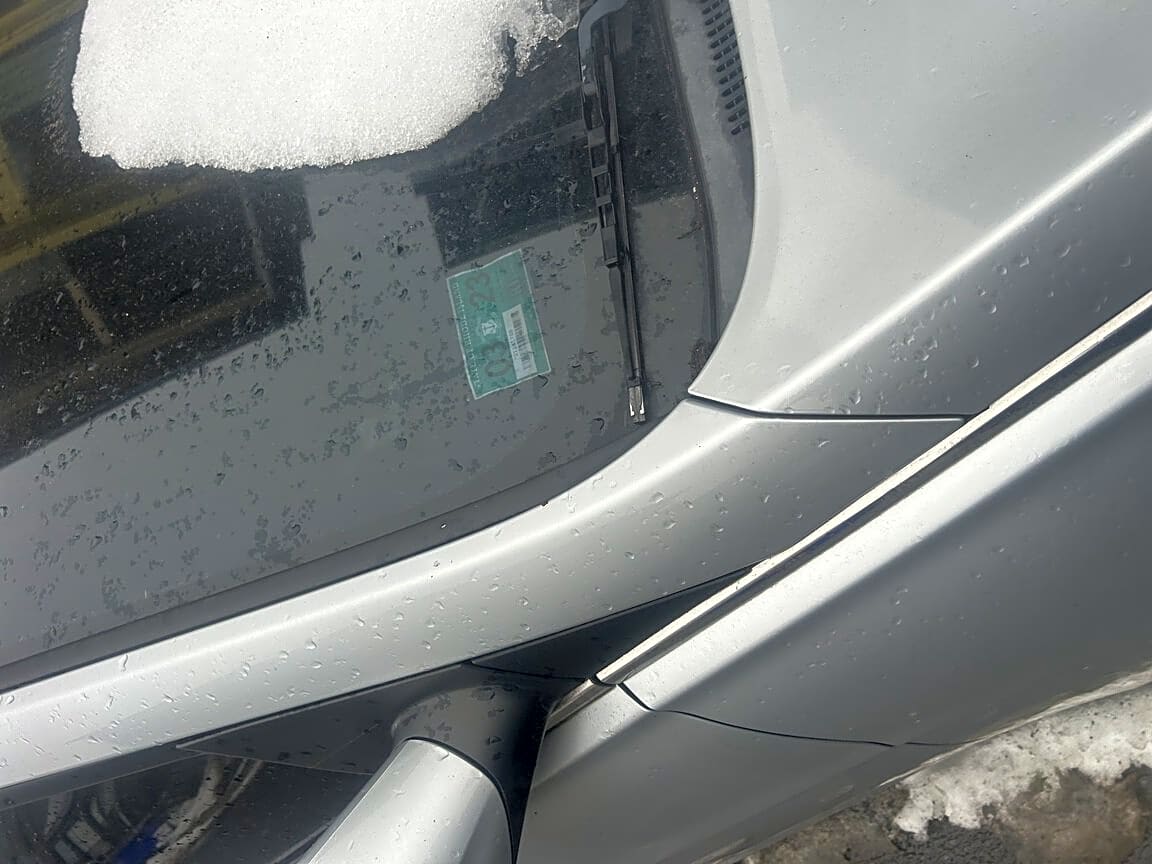 Image submitted with report