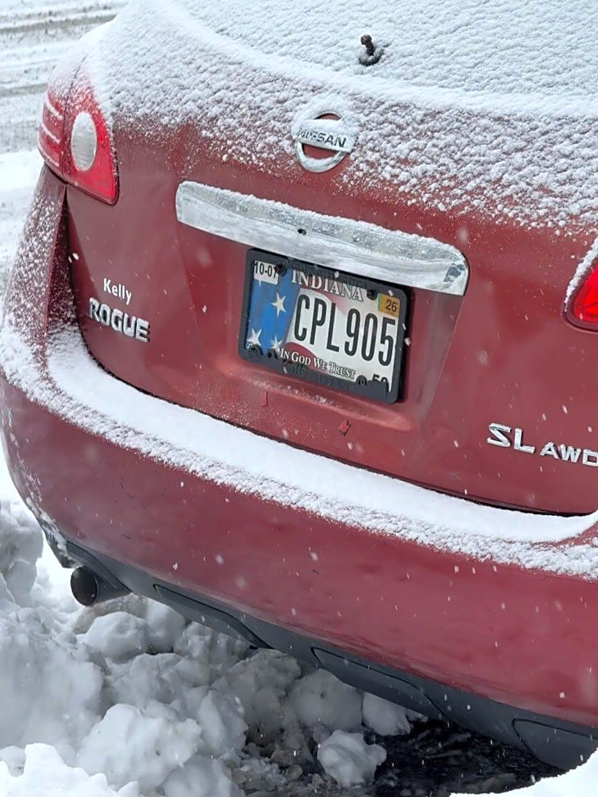 Image submitted with report