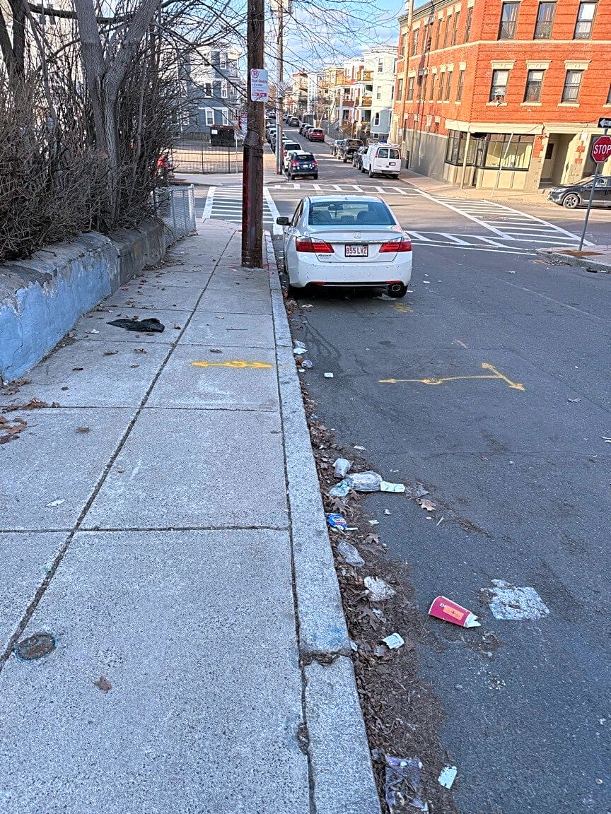 Image submitted with report