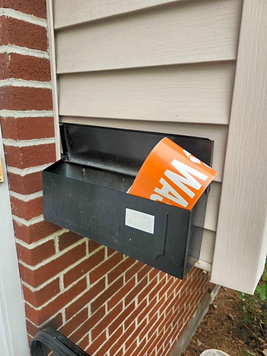 Image submitted with report