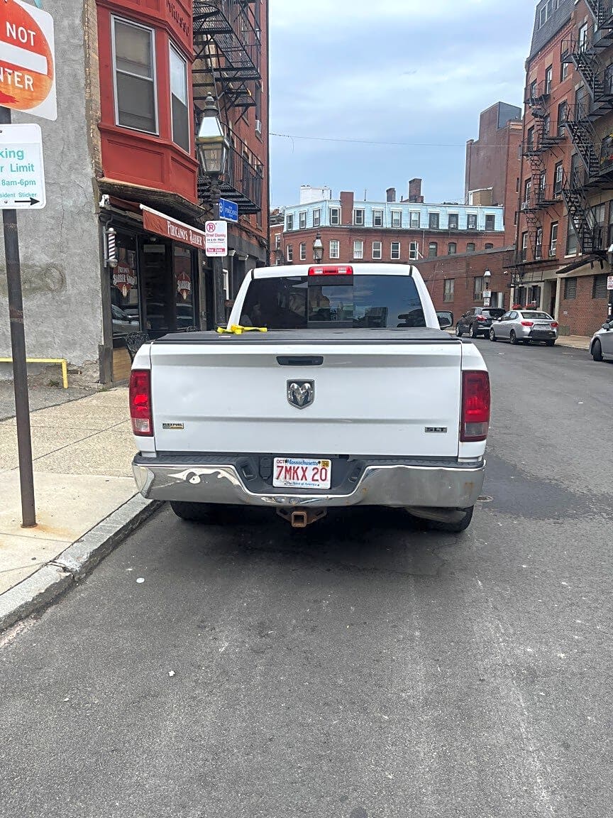 Image submitted with report
