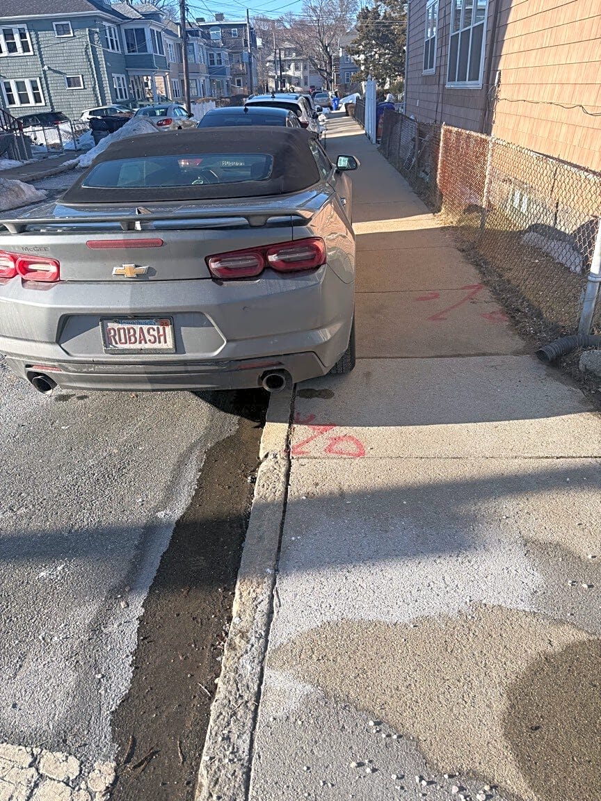 Image submitted with report