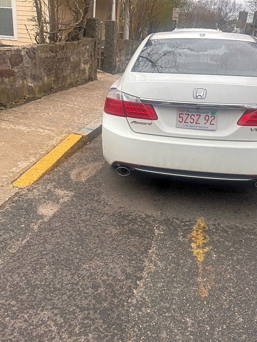 Image submitted with report