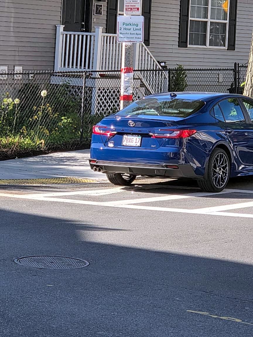 Image submitted with report