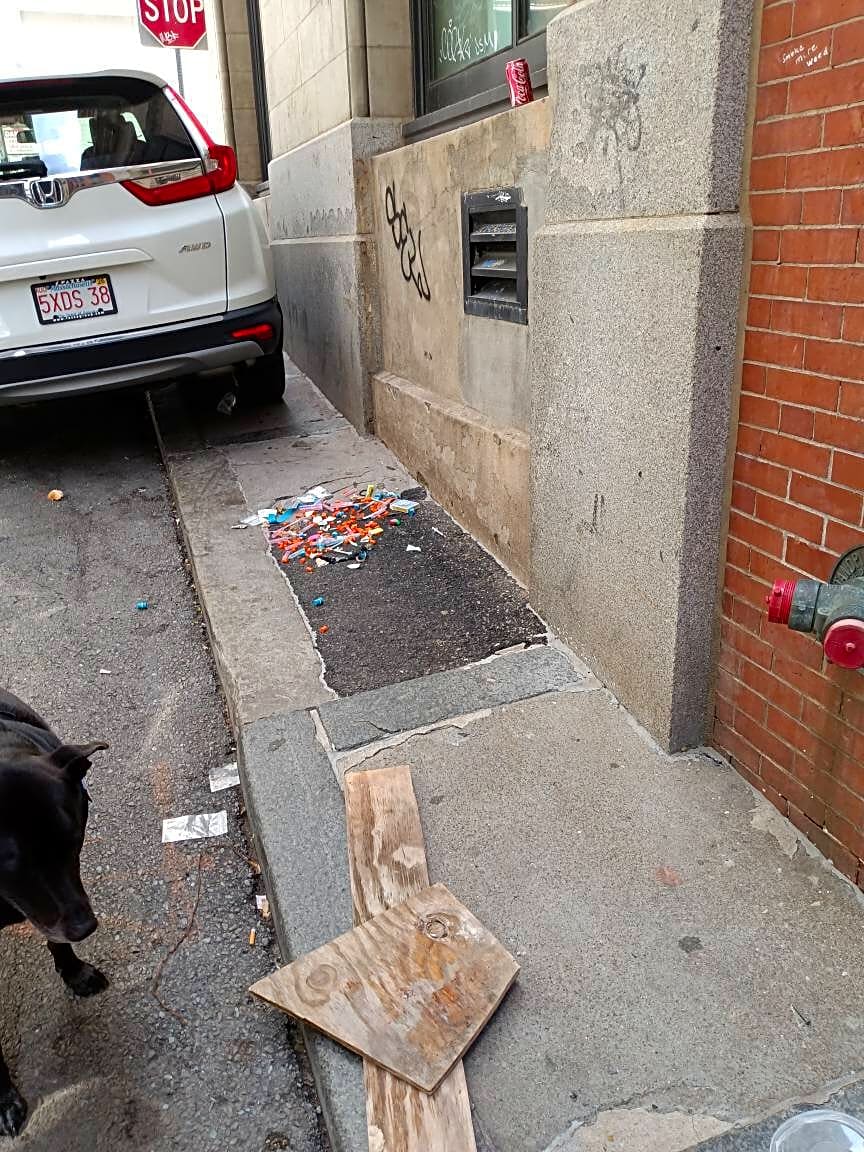 Image submitted with report