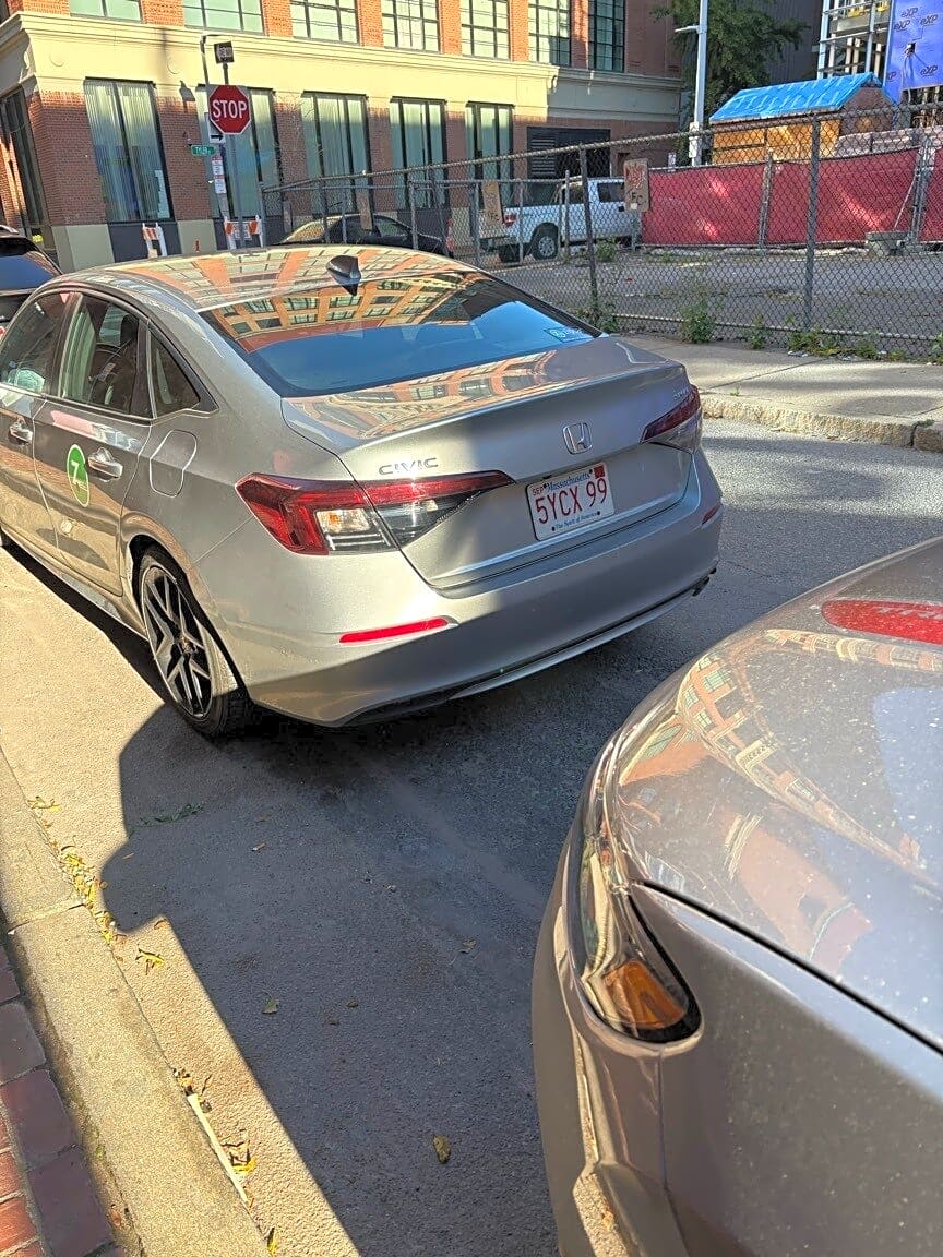 Image submitted with report