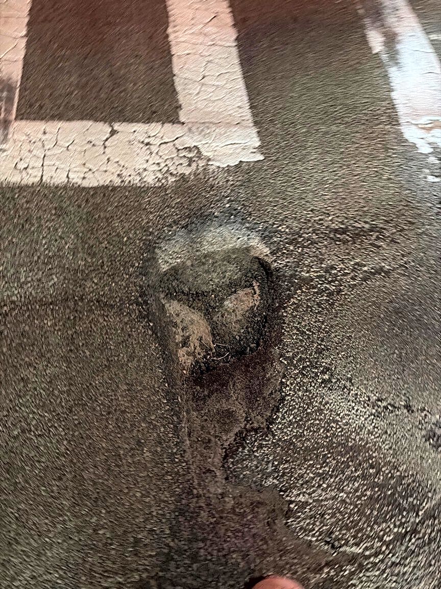 Image submitted with report