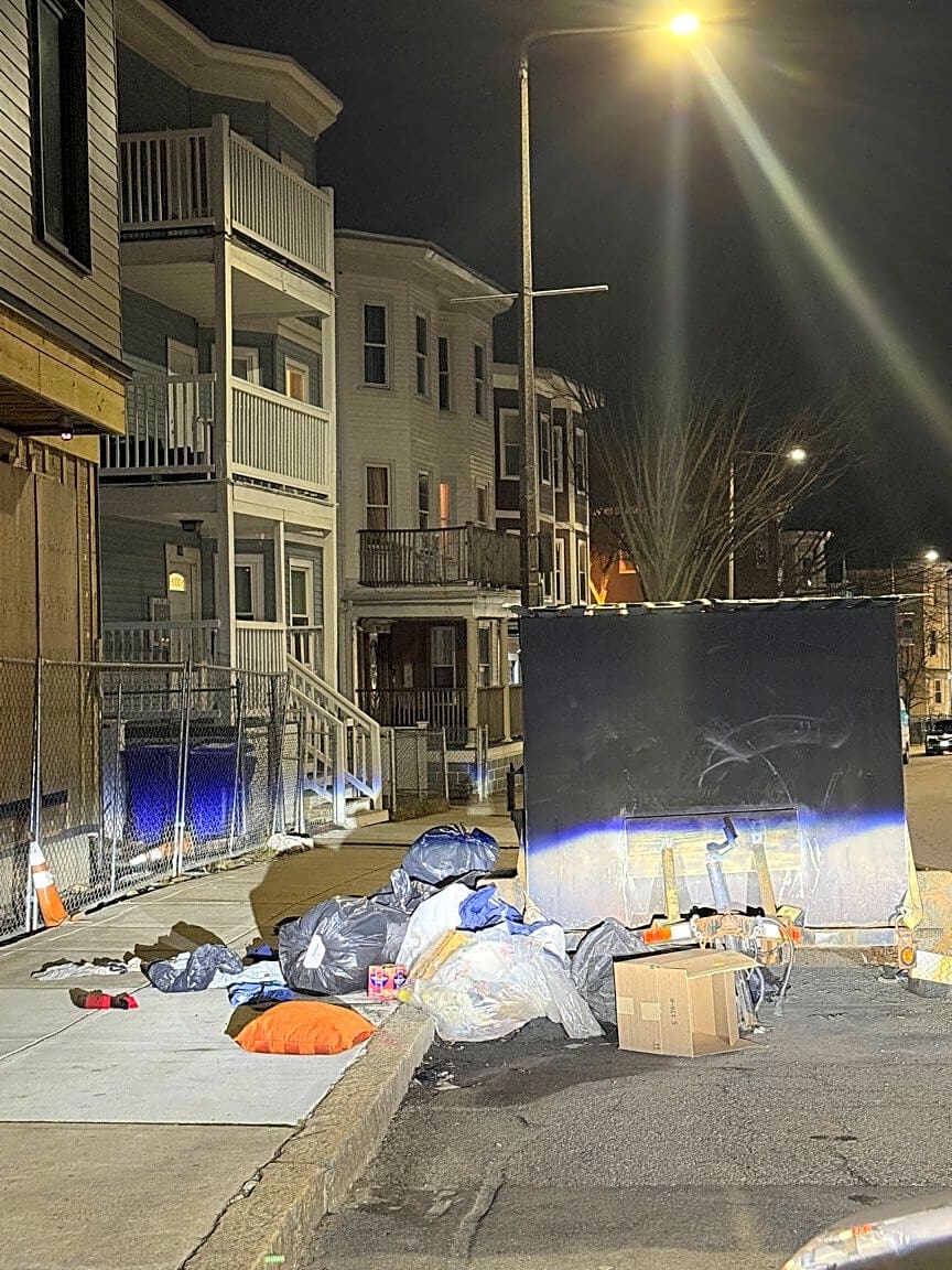 Image submitted with report