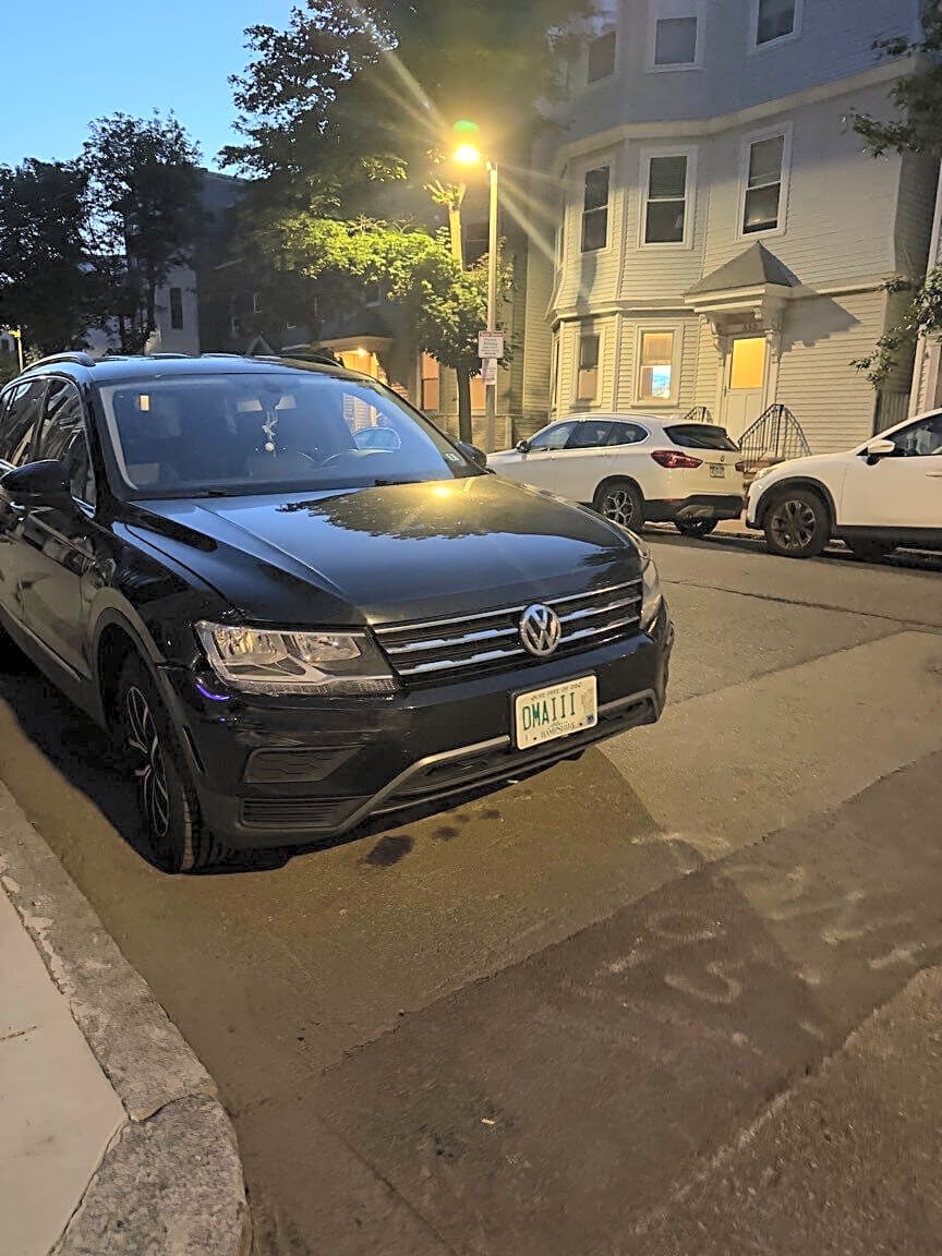 Image submitted with report