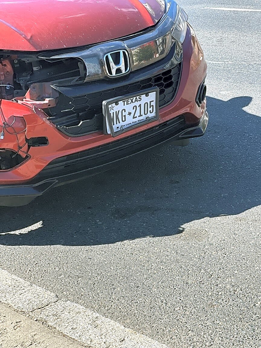 Image submitted with report