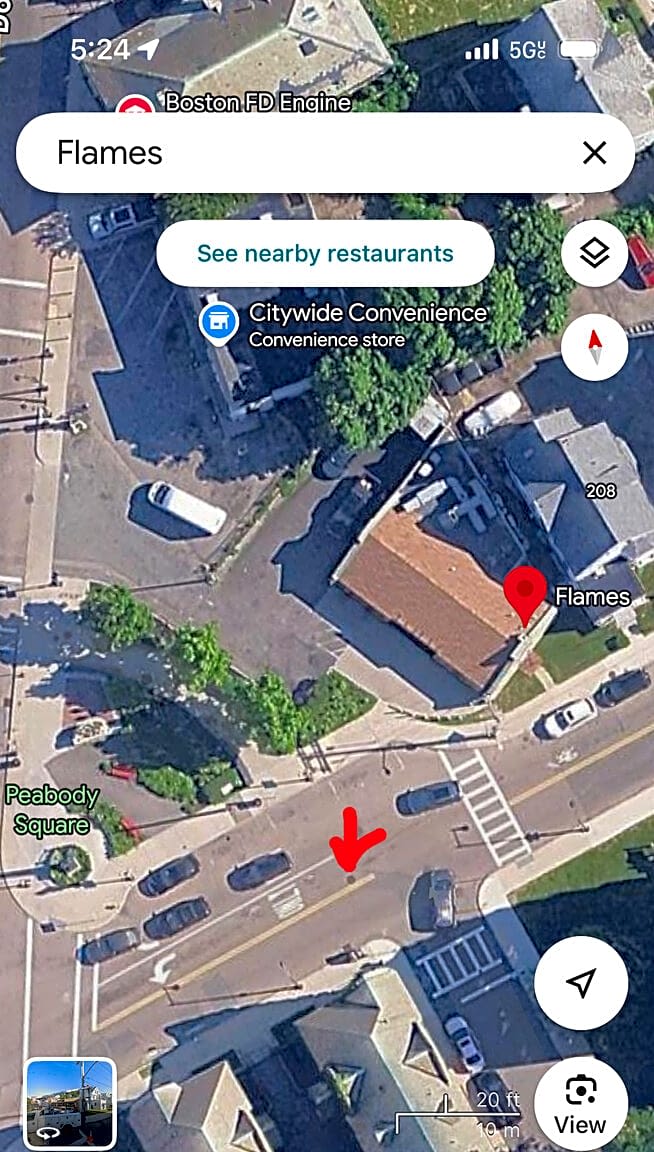 Image submitted with report