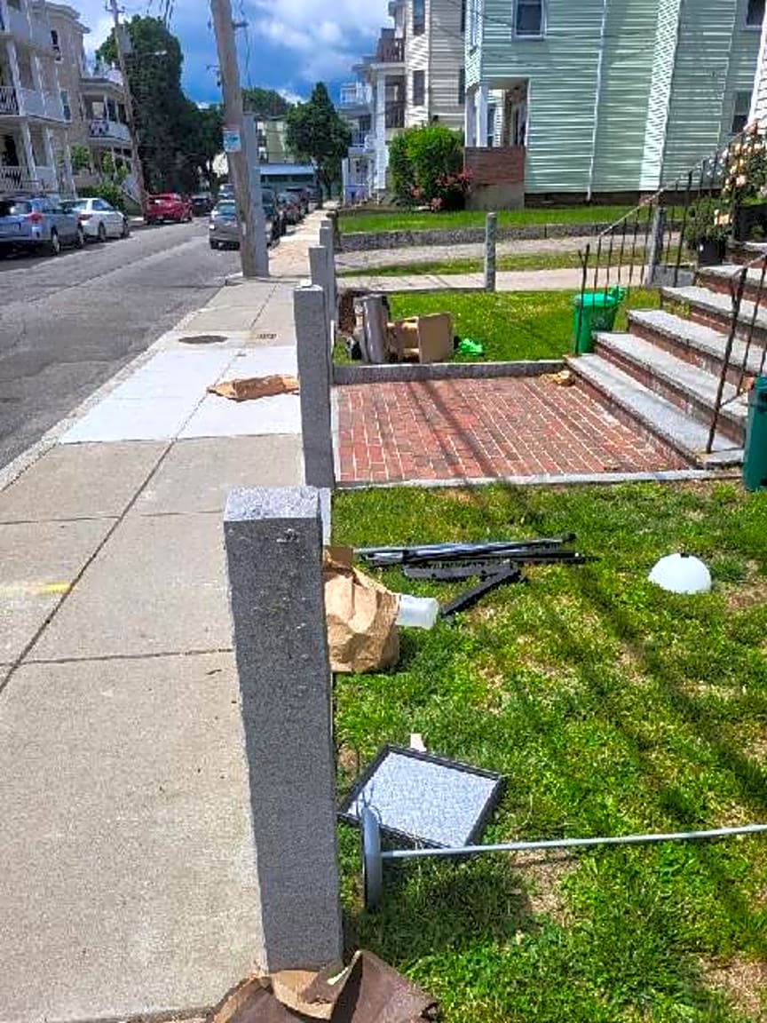 Image submitted with report