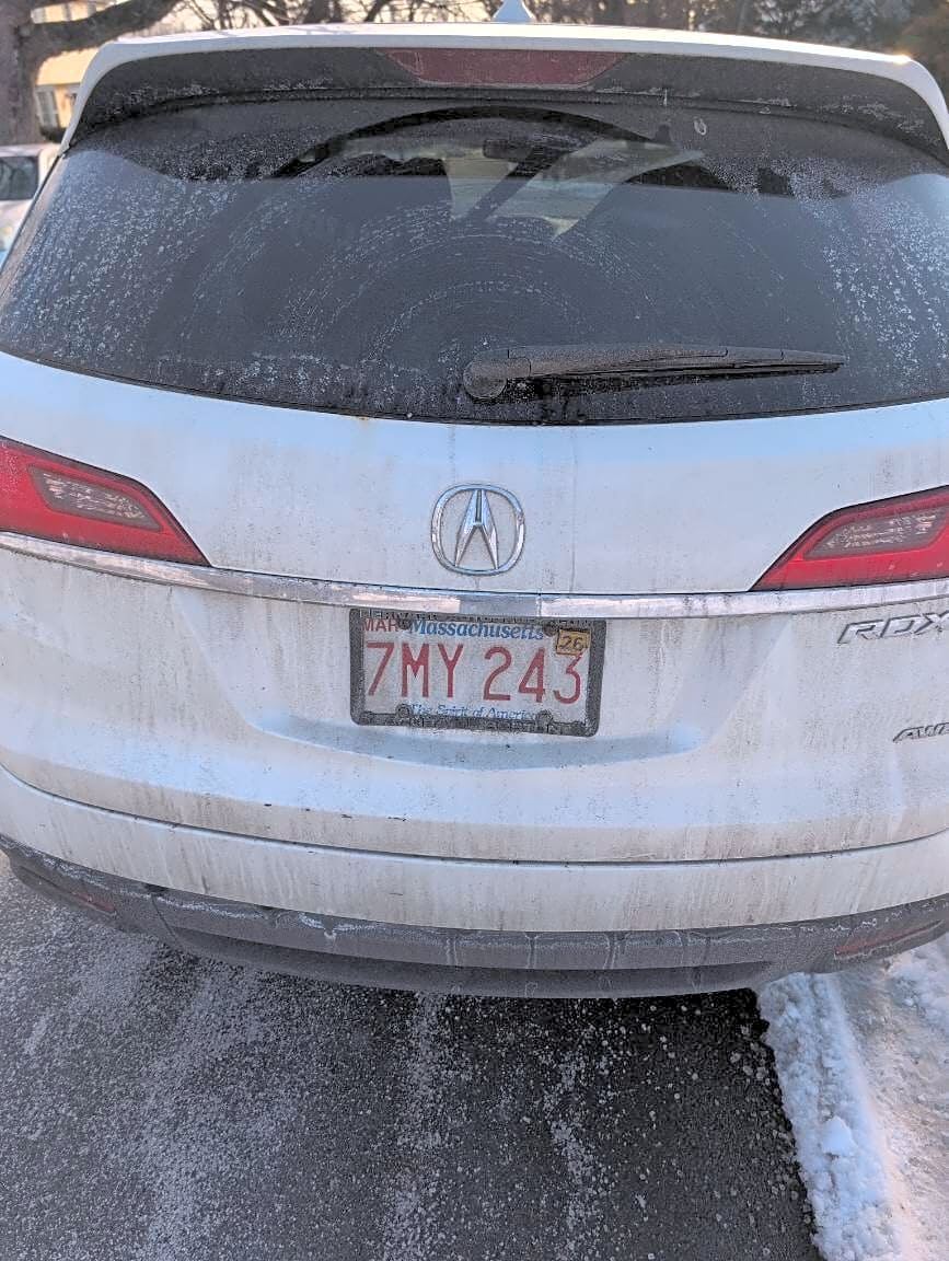 Image submitted with report