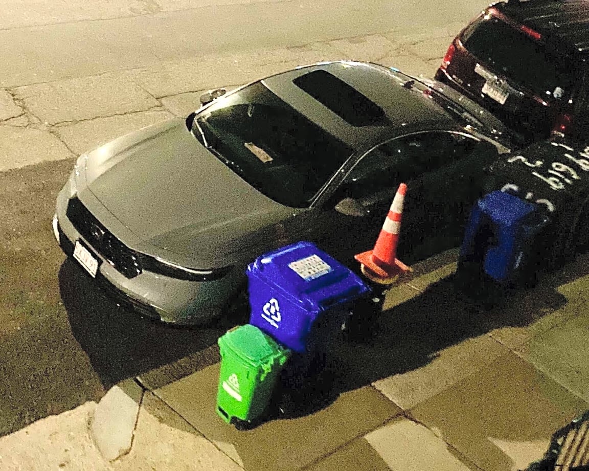 Image submitted with report