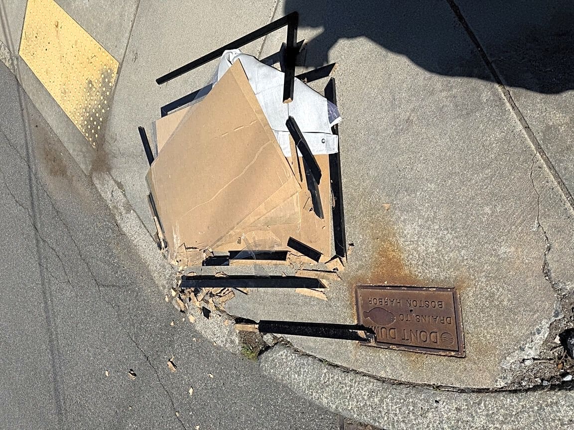 Image submitted with report