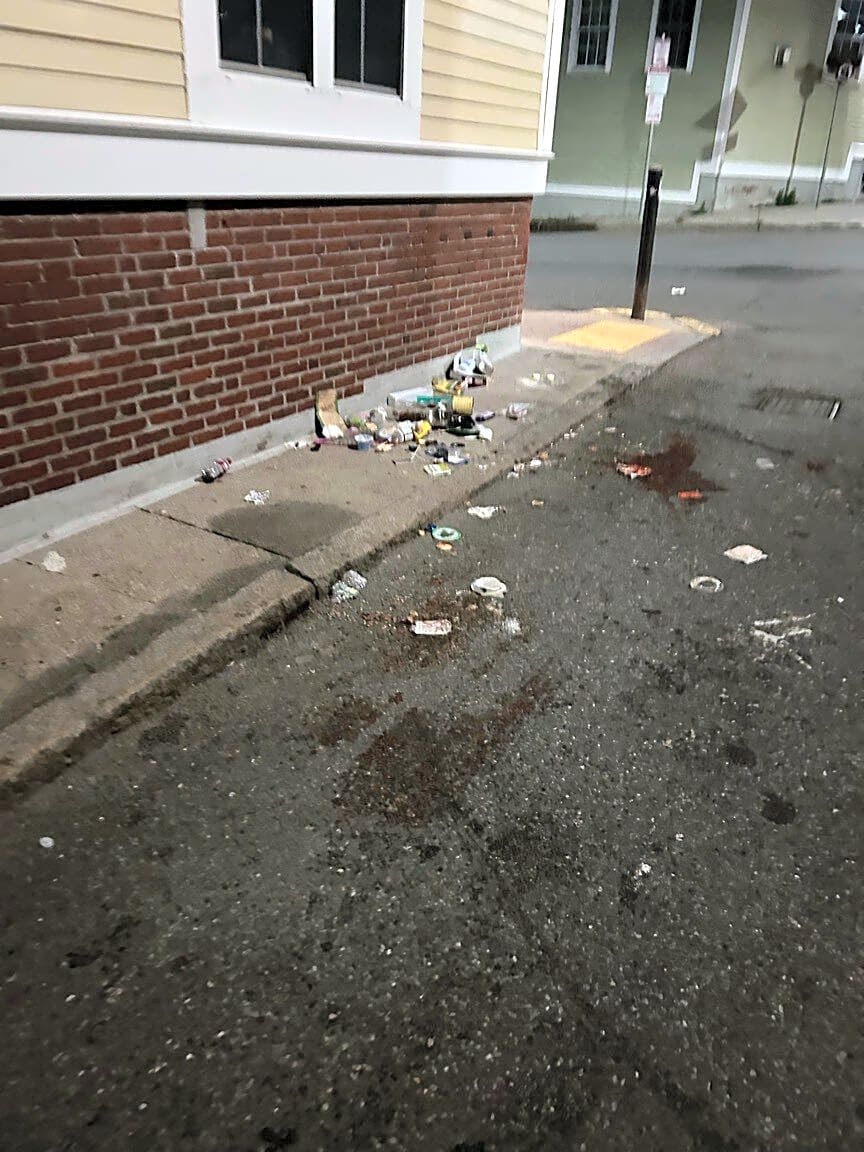 Image submitted with report