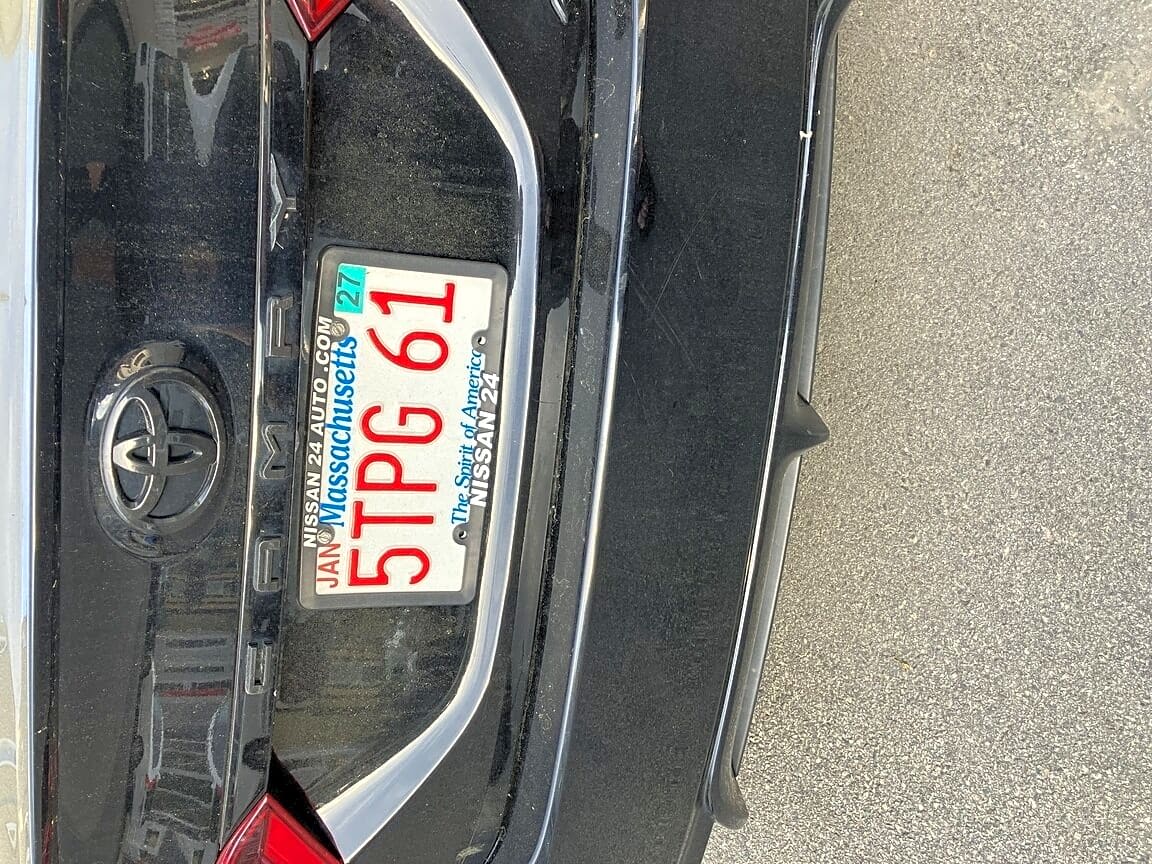 Image submitted with report