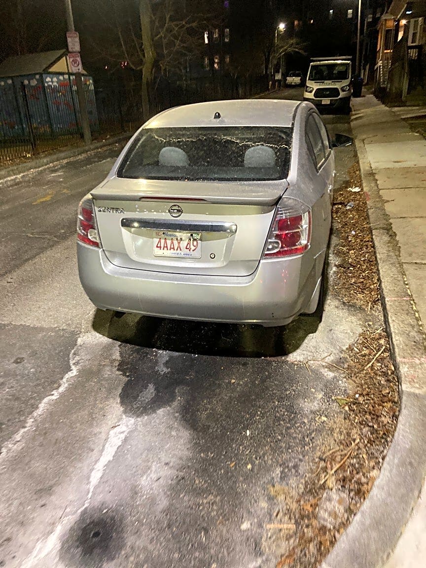 Image submitted with report