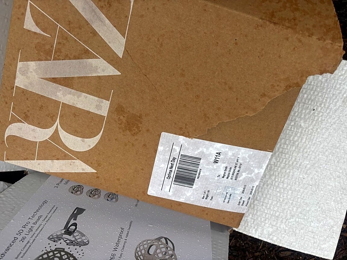 Image submitted with report