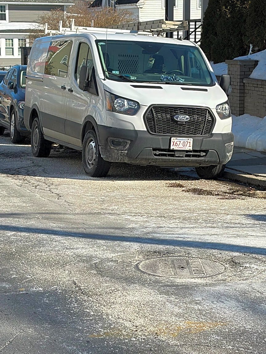 Image submitted with report