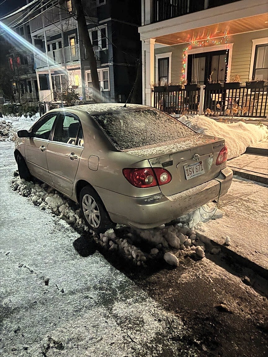 Image submitted with report