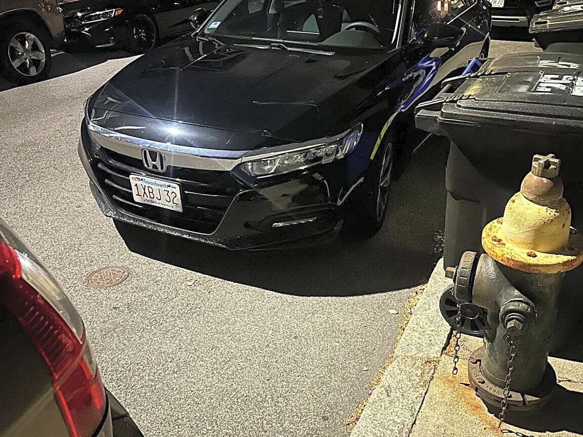 Image submitted with report