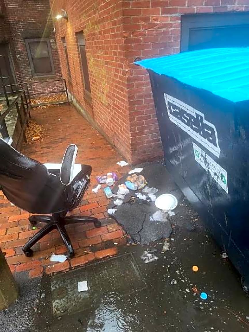 Image submitted with report