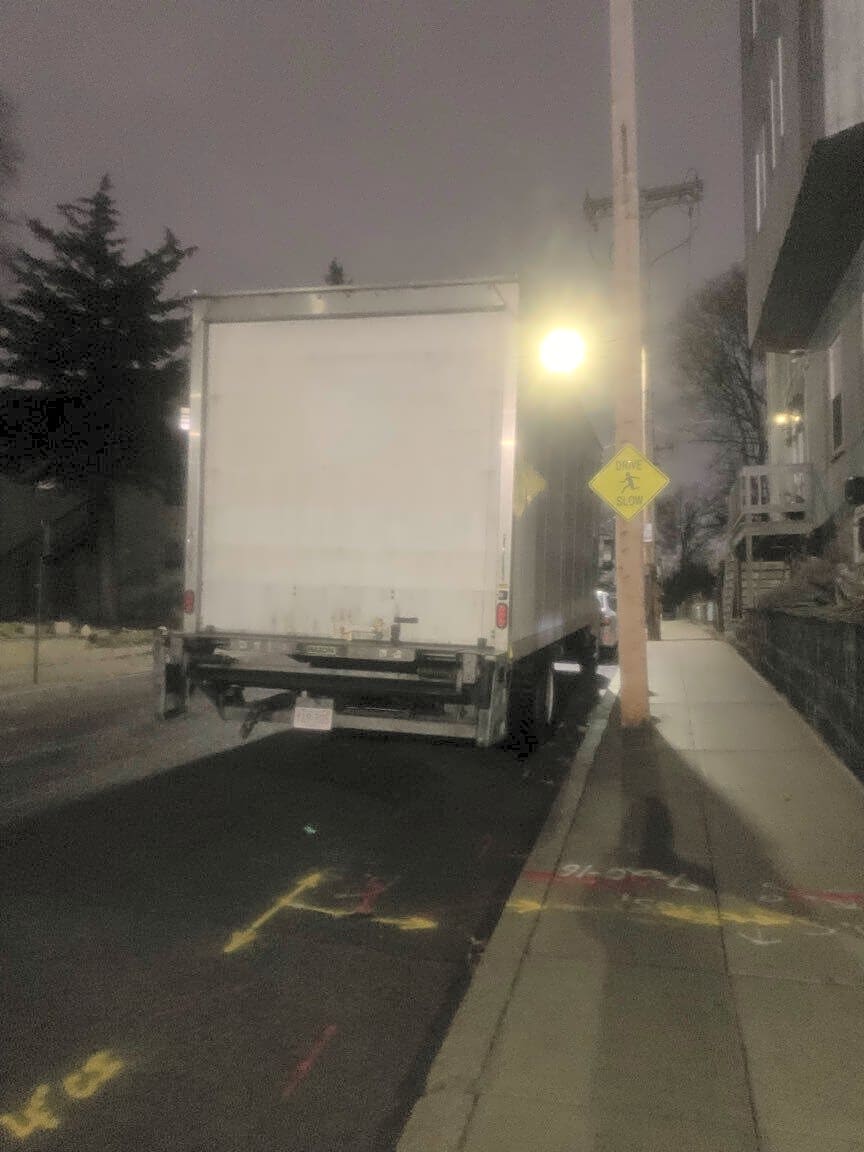 Image submitted with report