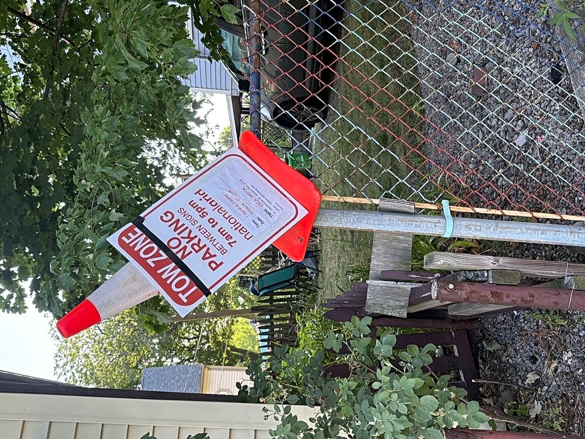 Image submitted with report