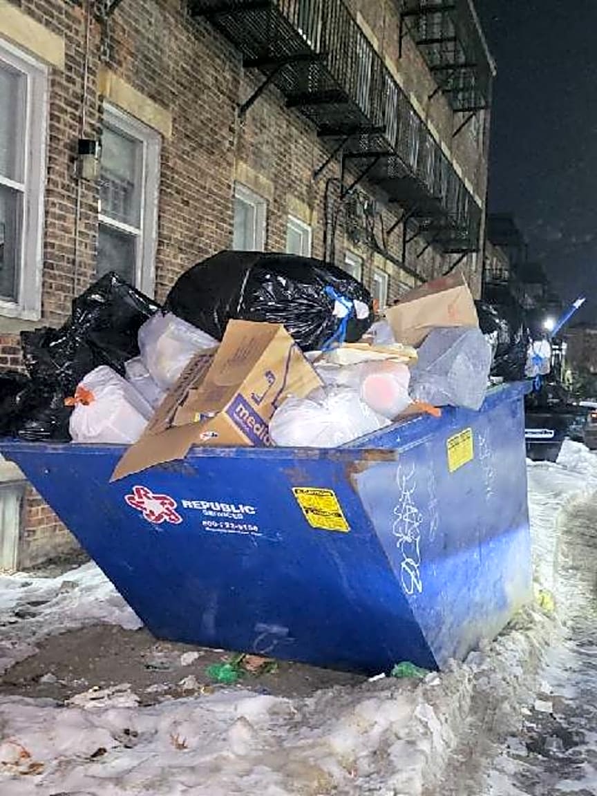 Image submitted with report