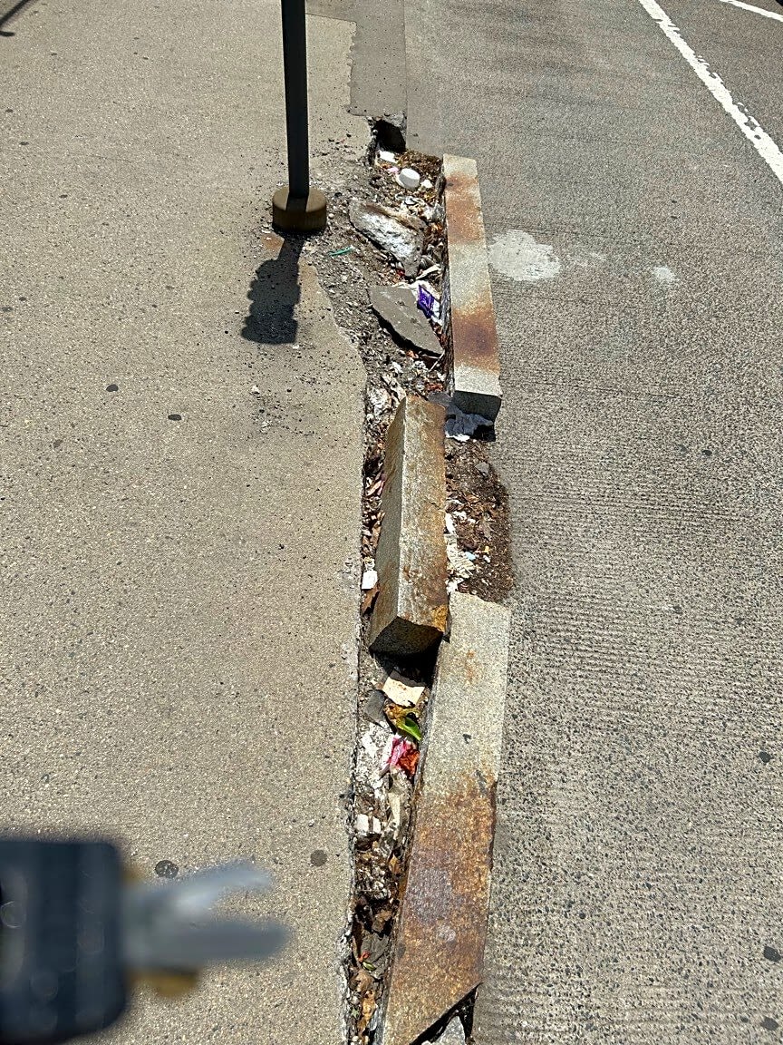 Image submitted with report