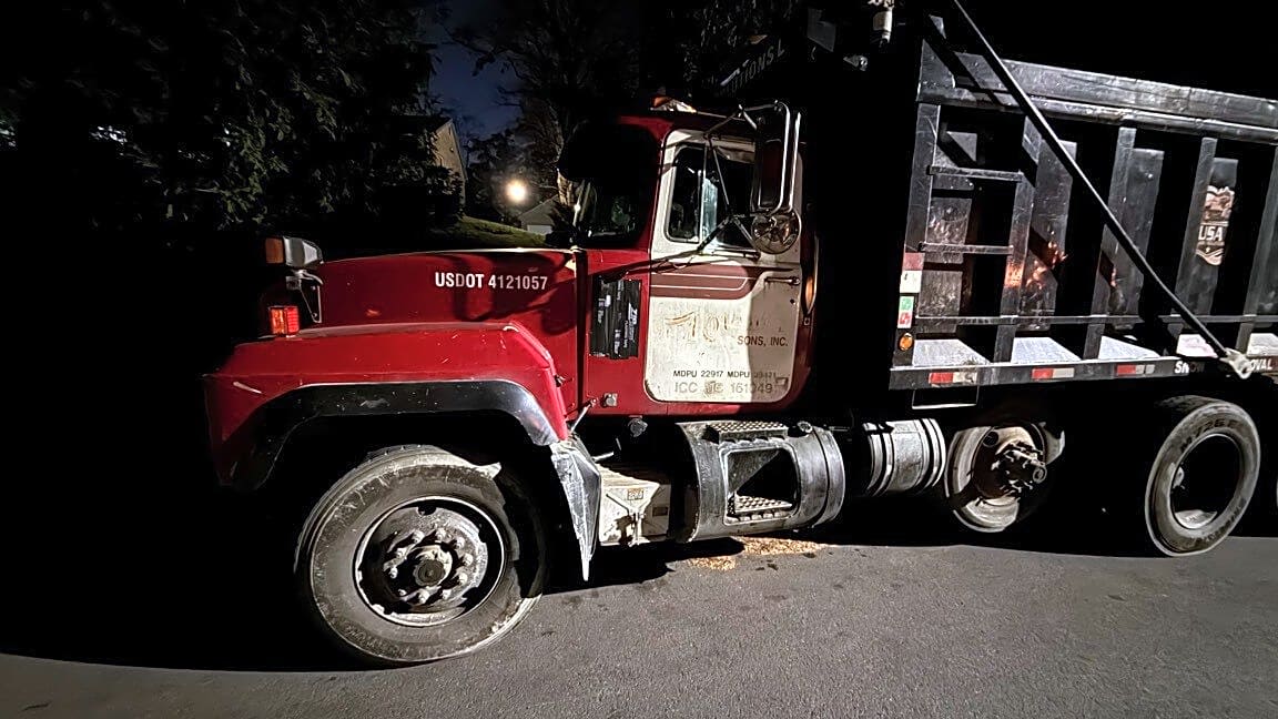 Image submitted with report