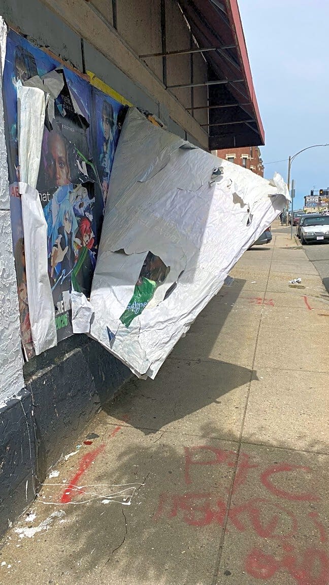 Image submitted with report