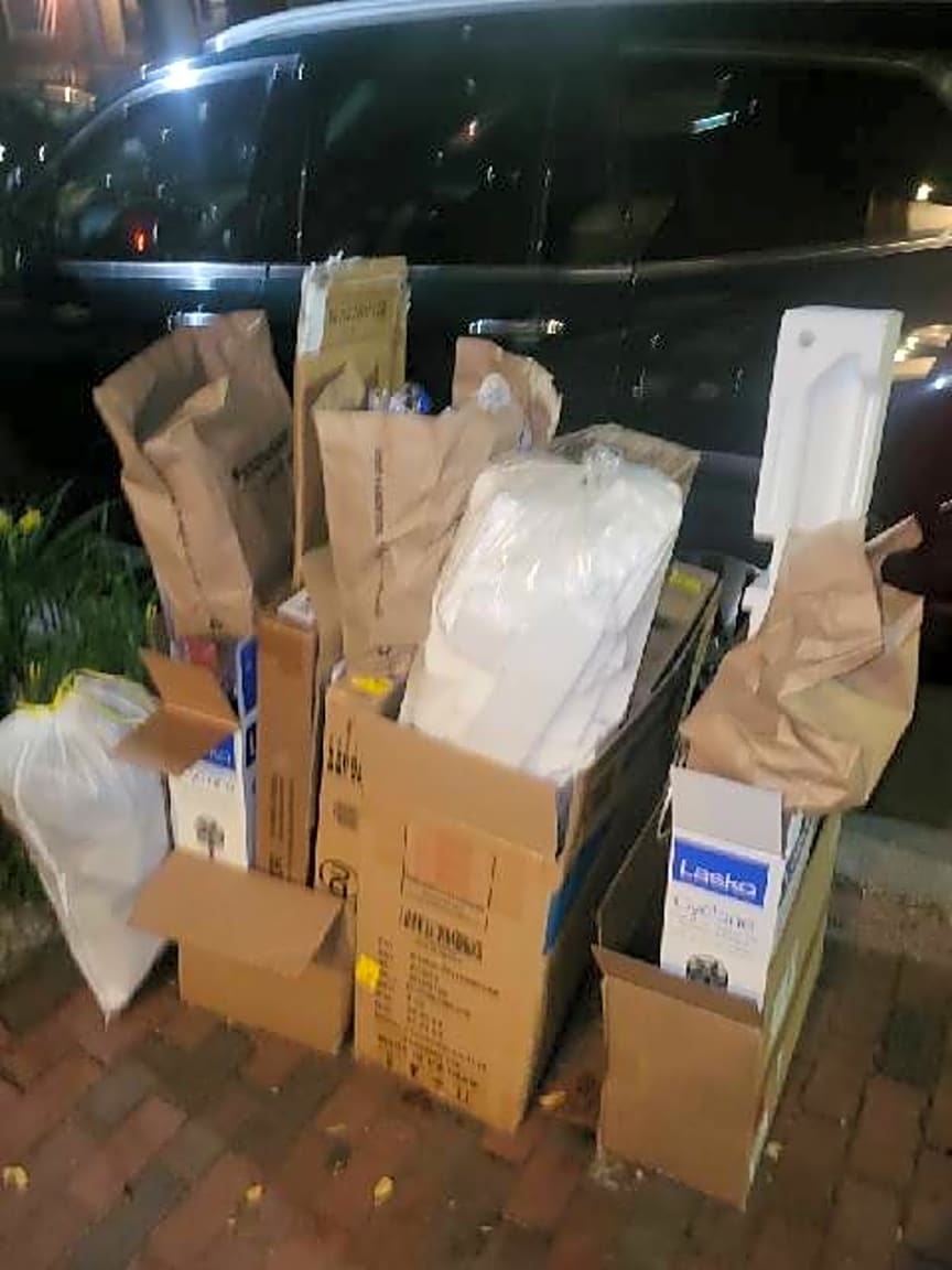 Image submitted with report
