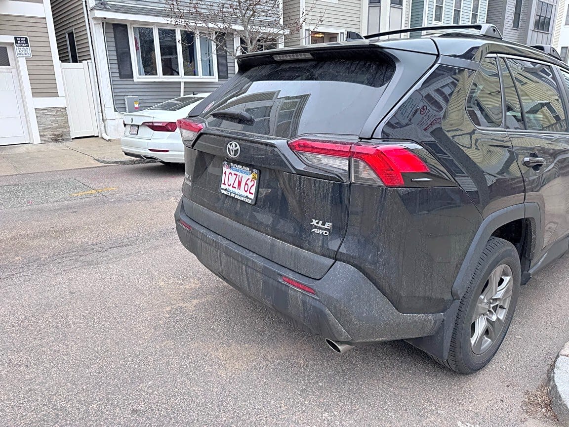 Image submitted with report