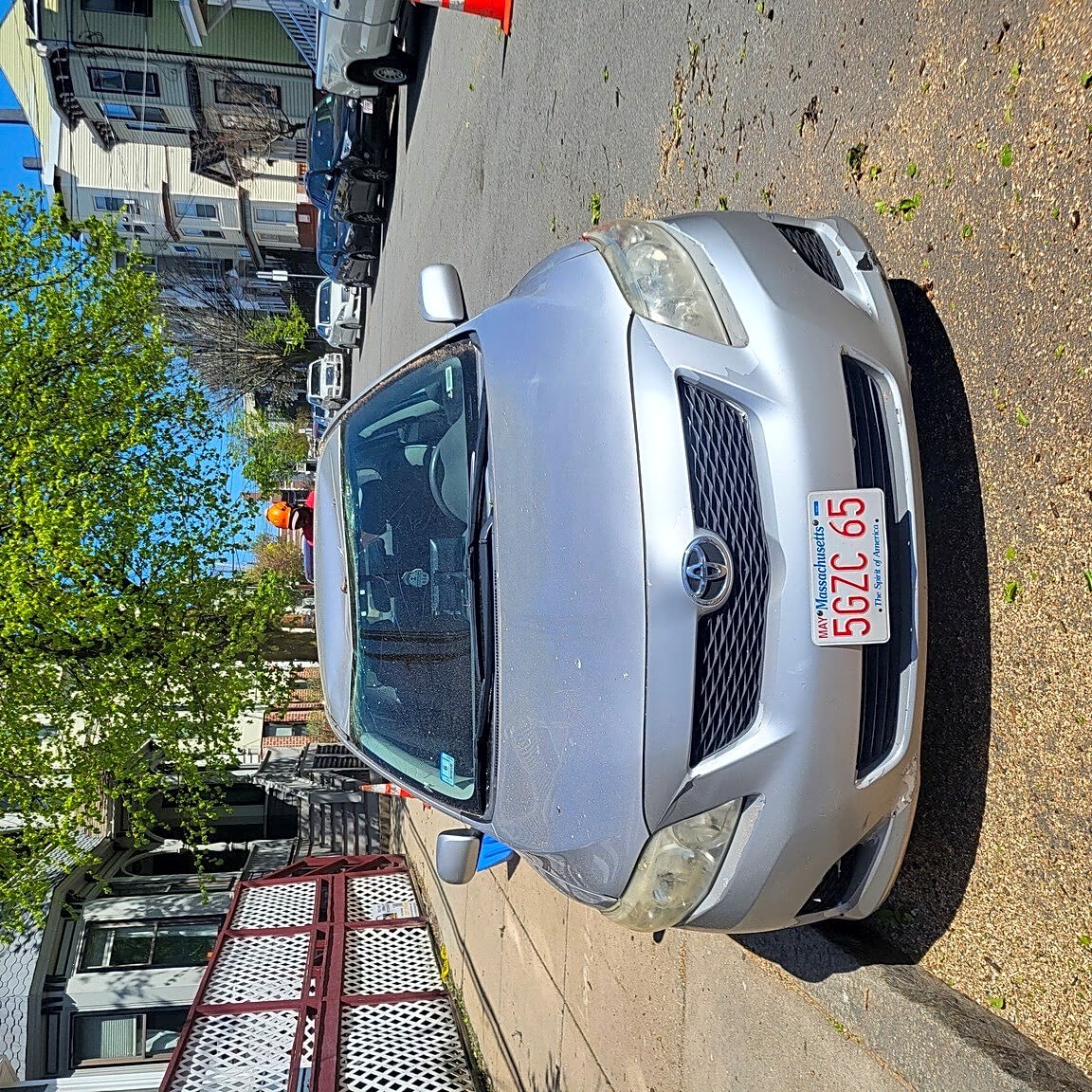 Image submitted with report